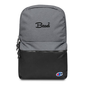 Beast Embroidered Champion Backpack