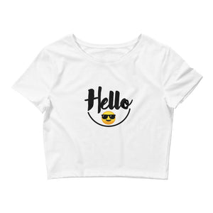 Hello Women’s Crop Tee